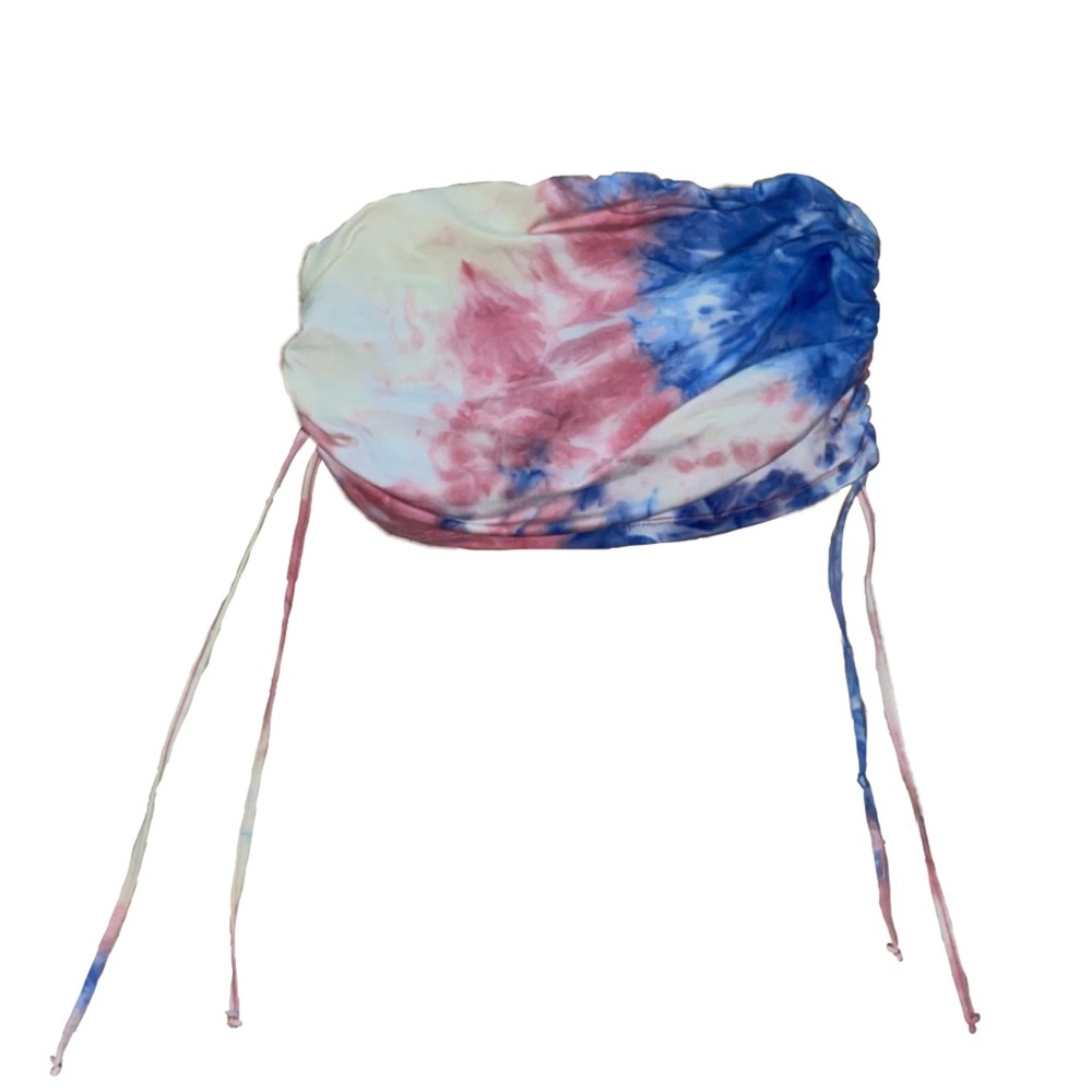Faded Rose multi-color tube top XL
